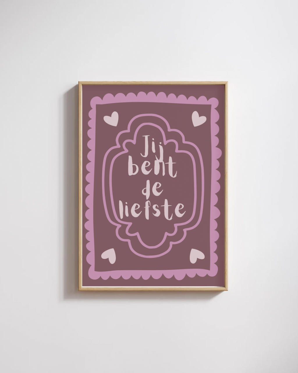 Poster Jij bent de liefste