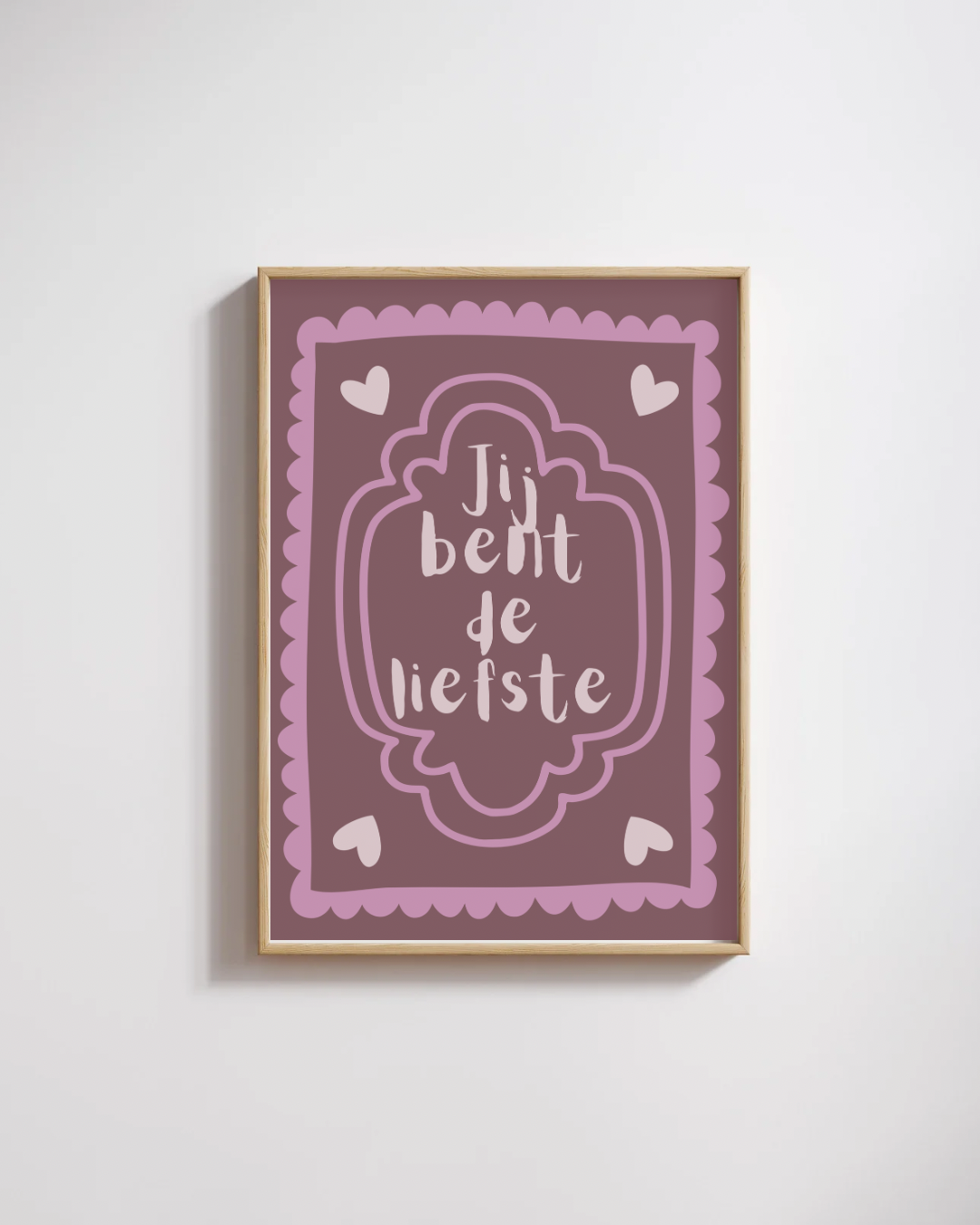 Poster Jij bent de liefste