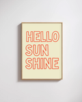 Poster Hello sunshine