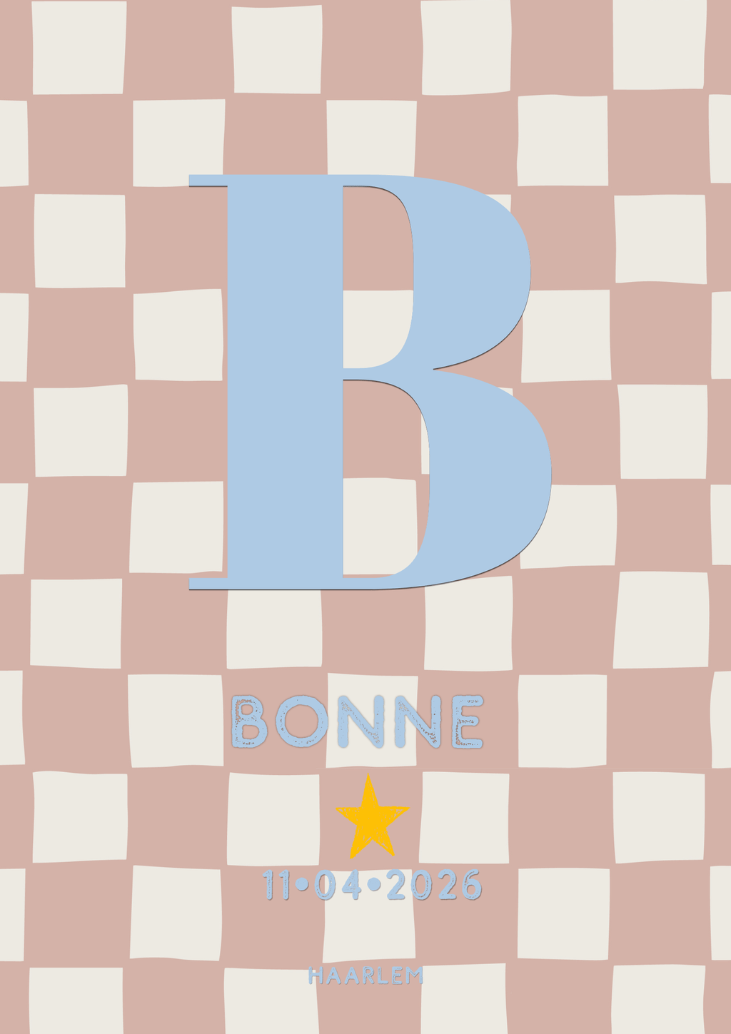Naamposter Bonne