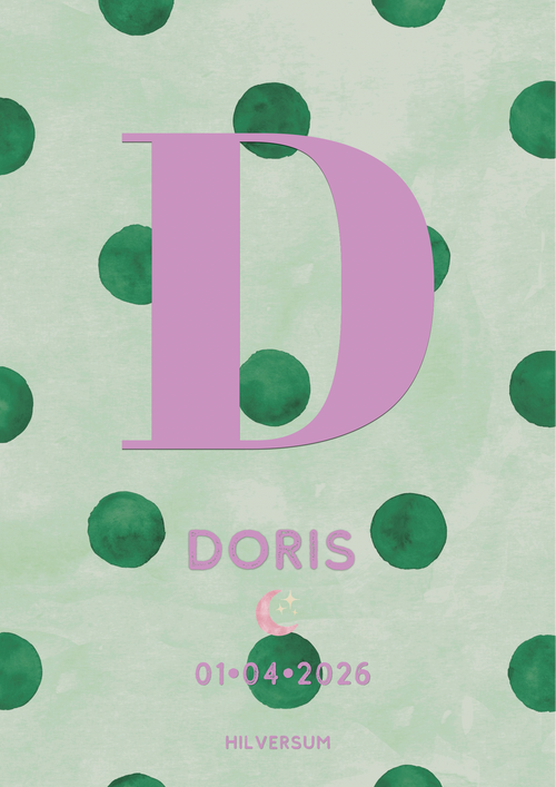 Doris naamposter