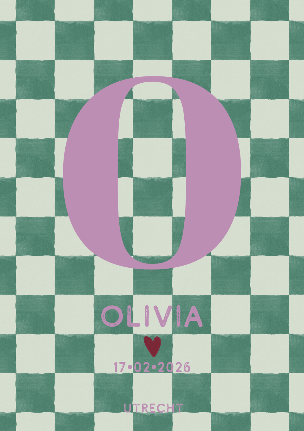 Naamposter Olivia