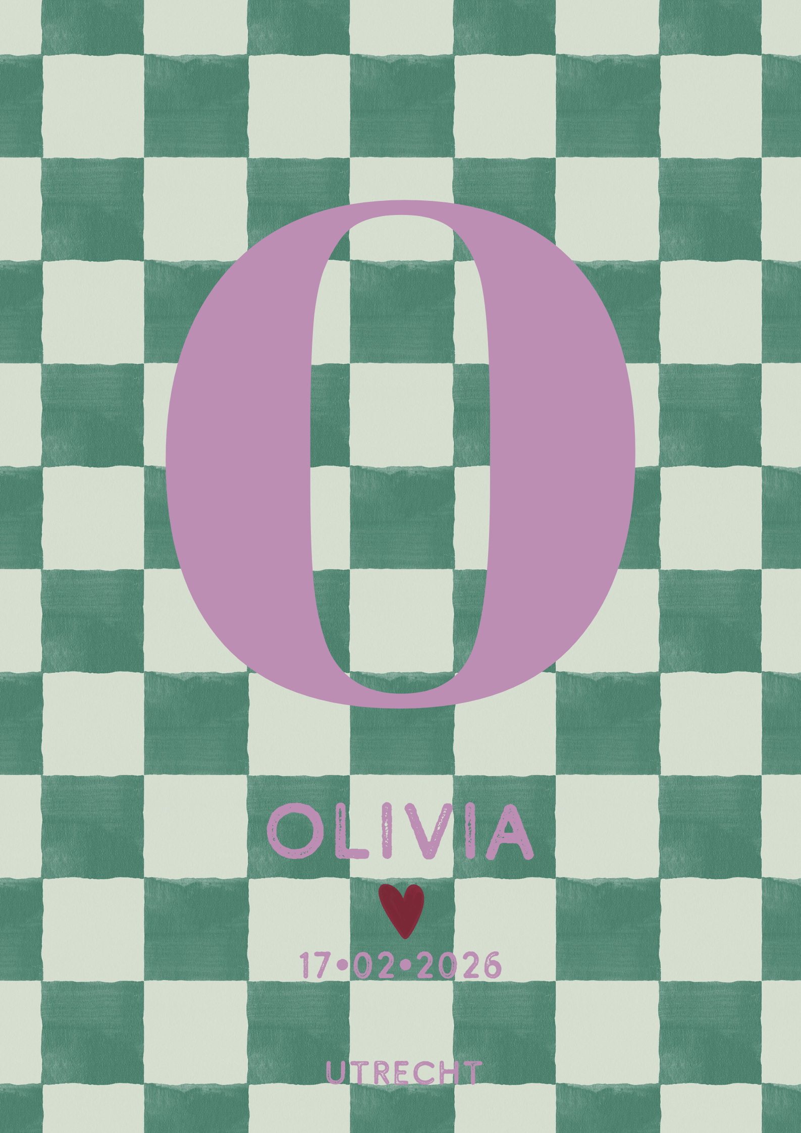 Naamposter Olivia