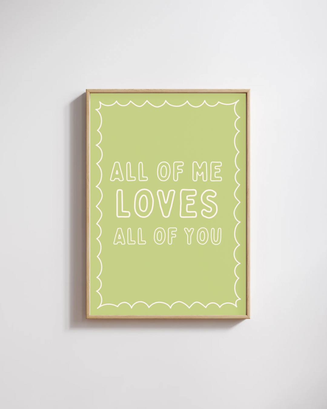 all of me loves all of you