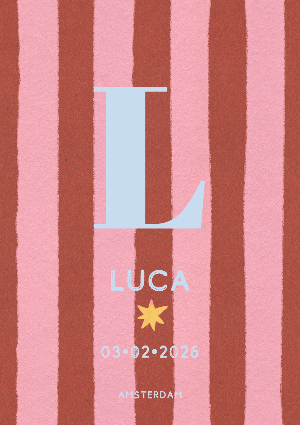 Naamposter Luca