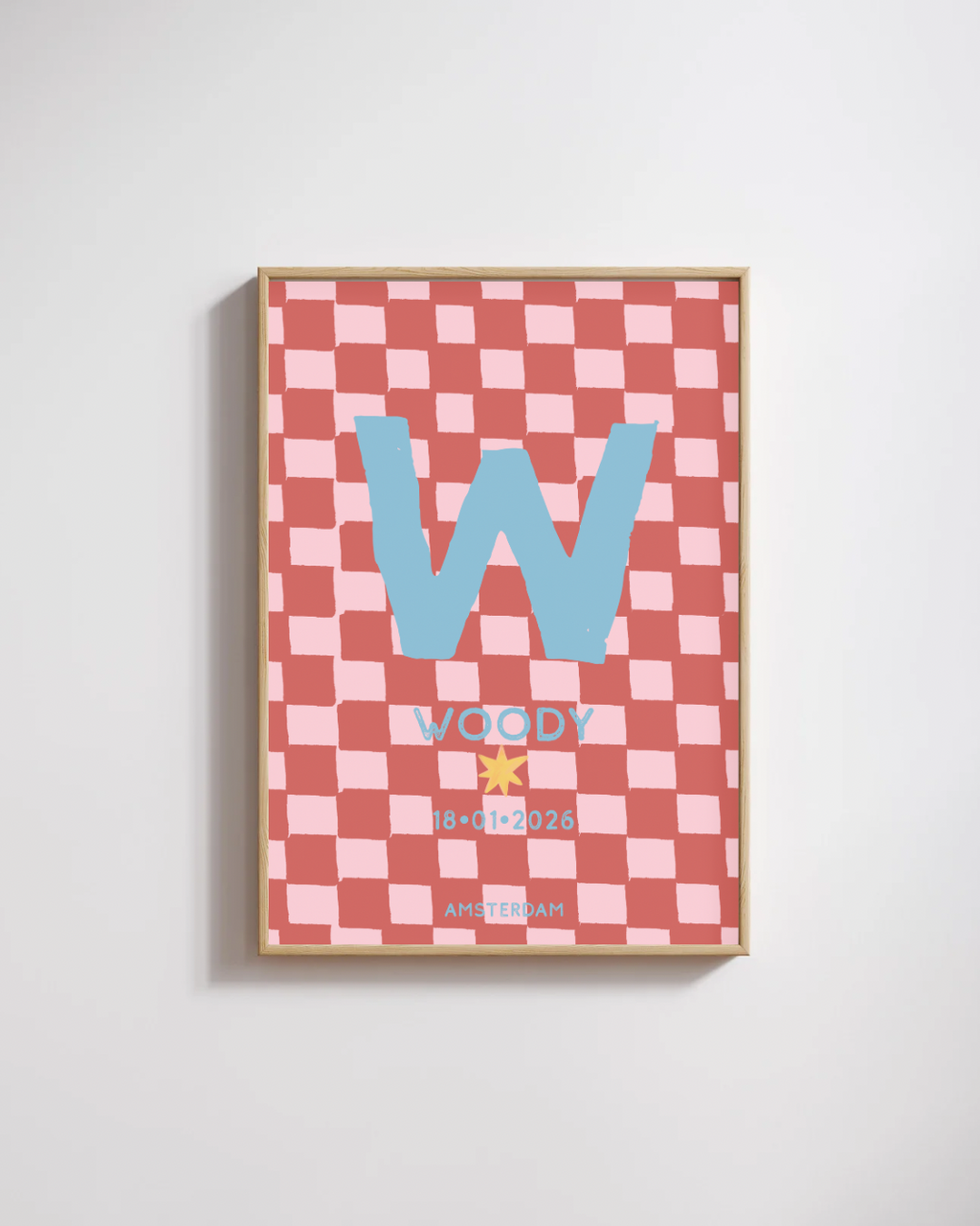 Naamposter Woody