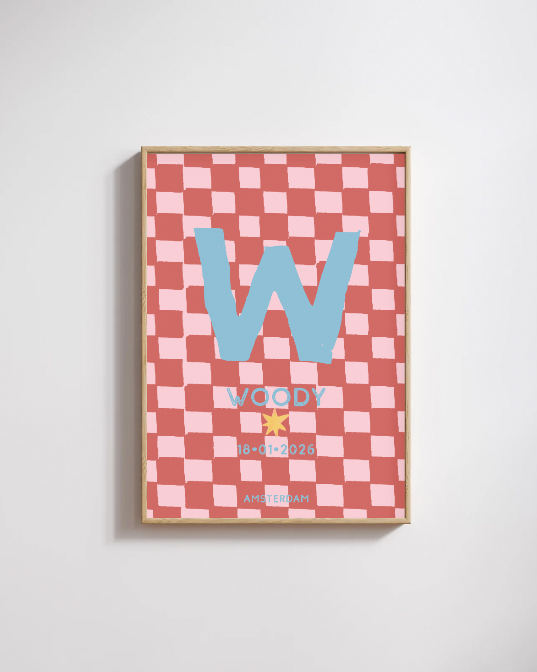 Naamposter Woody