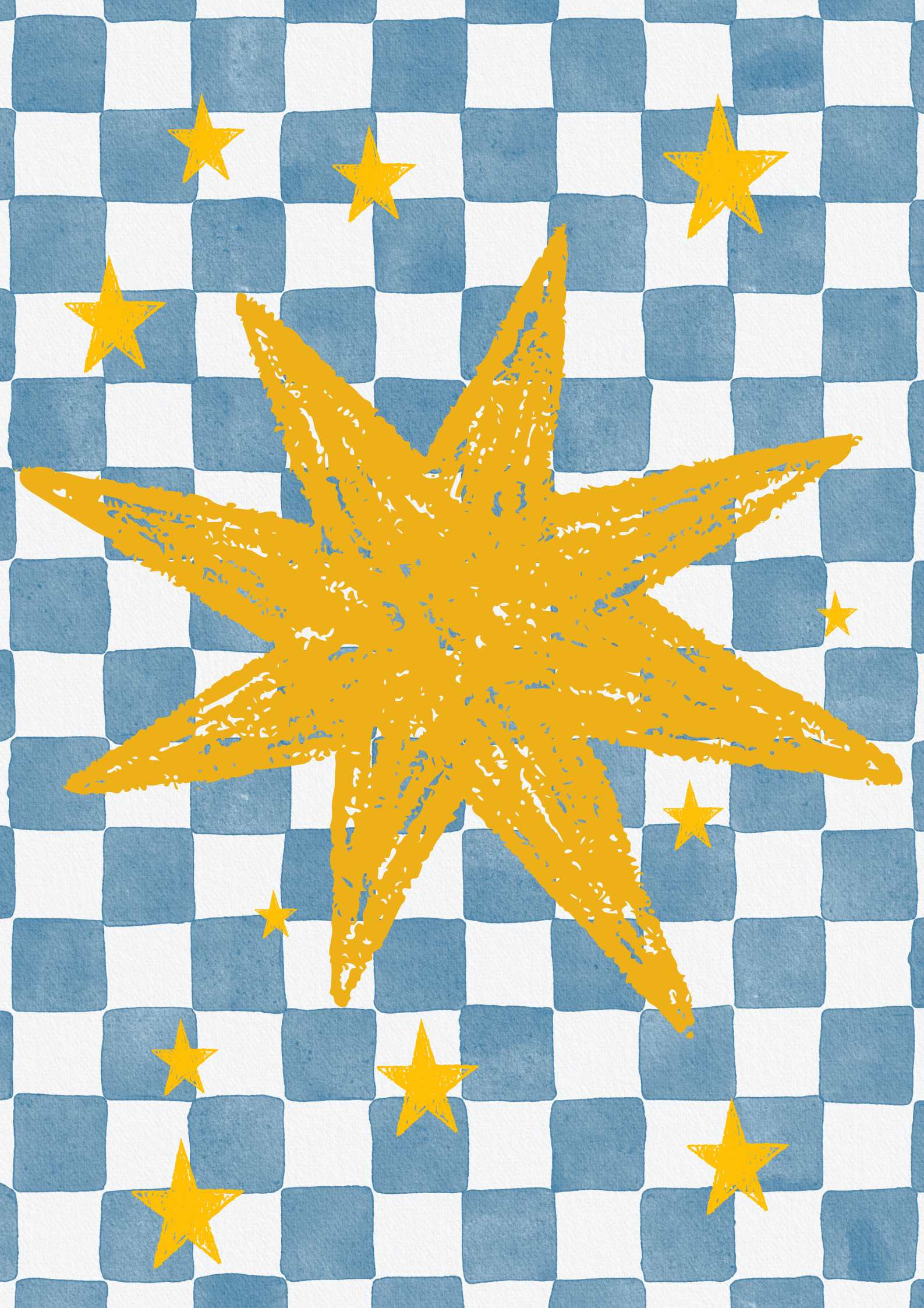 Poster starry starry night