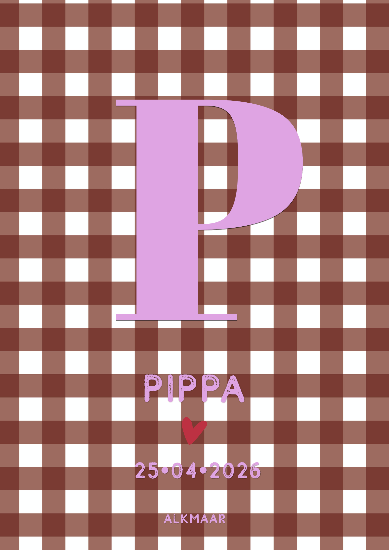Naamposter Pippa